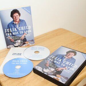 Julia Child The Way To Cook 2 DVDs Color 360 Minutes